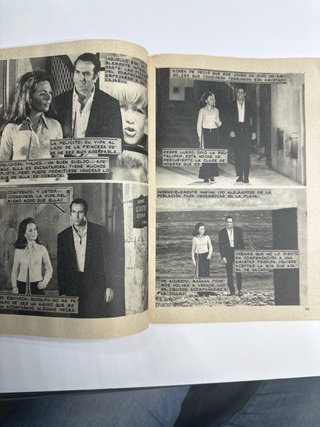 Fotonovela, La Novia Vestida de Negro. 1970