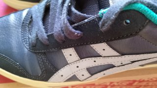 Zapatillas Asics Aaron Talla 38 Azul/Turquesa