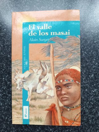 Libro juvenil:El valle de los masai.