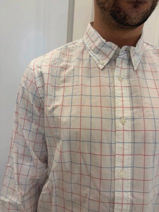 Camisa Tommy Hilfiger Cuadros Talla L