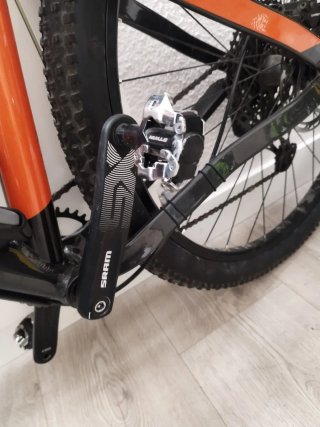 Bicicleta Montaña Ghost Negra/Naranja
