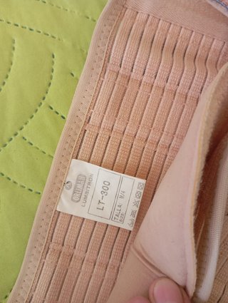 Faja Lumbar Orliman Talla M con Tensores