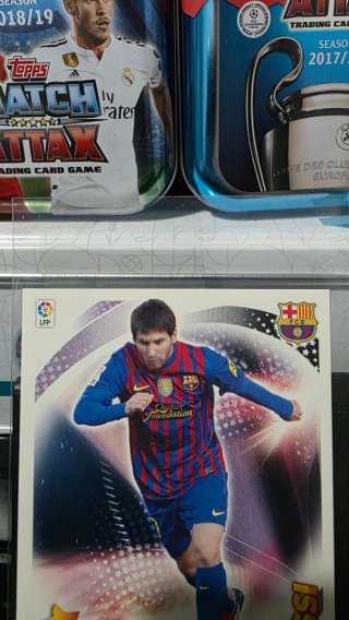 Cromo Messi Liga BBVA 2012