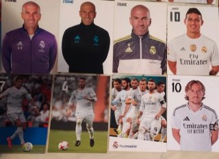 Postales real madrid cristiano ronaldo cr7 modric