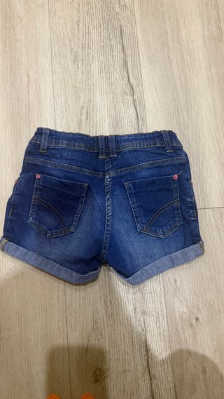 Pantalón corto vaquero niña Talla 134