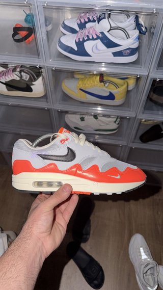 Nike Air Max 1 Patta Crimson