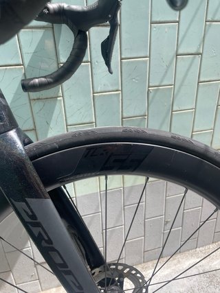 Bicicleta Giant Propel Talla ML Negra