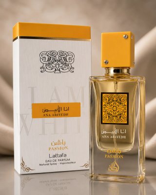 Perfume arabe Ana Abiyedh PASSION.- Lattafa. Nuevo
