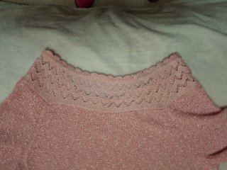 Jersey rosa de punto fino