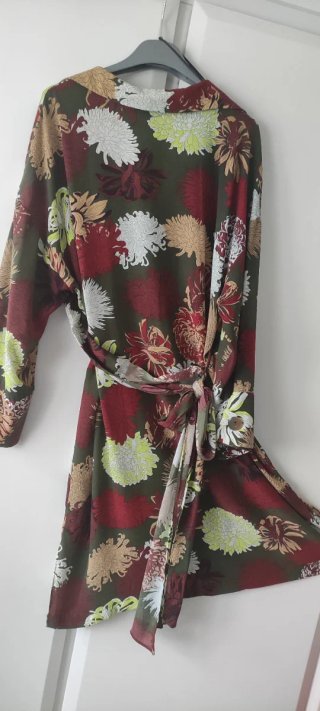 Vestido Zara Estampado Flores