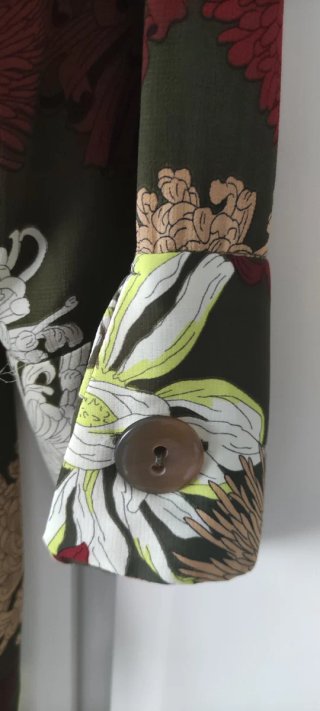 Vestido Zara Estampado Flores