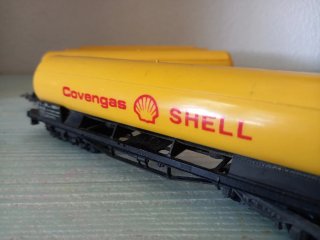 4 Vagones Shell Lima H0