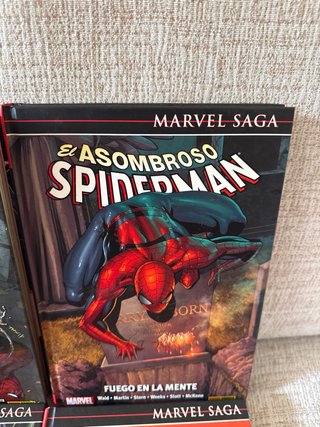 Spiderman Marvel Saga 15-23 falta el 17