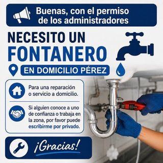 Necesito un fontanero