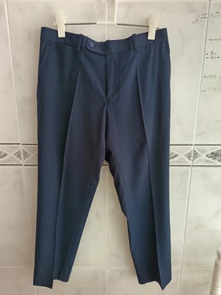 Pantalón de traje Fabio Baretti azul marino