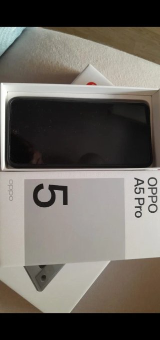 Oppo A5 Pro Negro con caja y factura