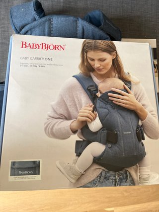Mochila Porta Bebé BabyBjörn ONE Azul