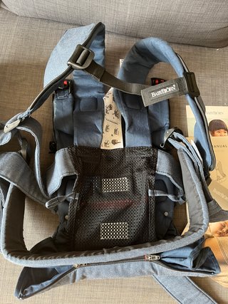 Mochila Porta Bebé BabyBjörn ONE Azul