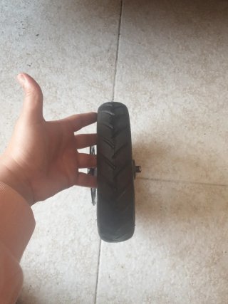 Rueda patinete eléctrico con disco