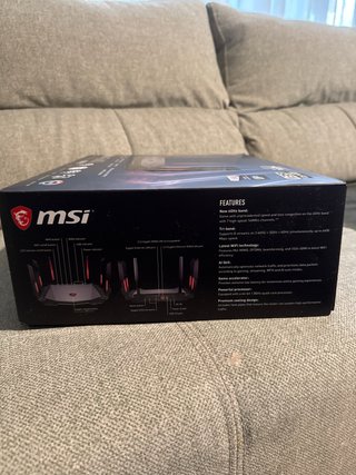 Router Gaming MSI RadiX AXE6600 WiFi 6E