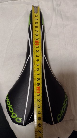 Sillín Prologo Negro y Verde
