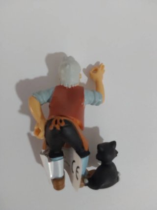 Figuras PVC Pinocho y Geppetto