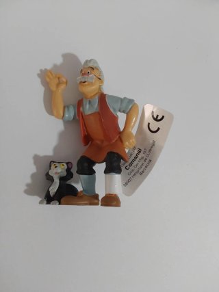 Figuras PVC Pinocho y Geppetto
