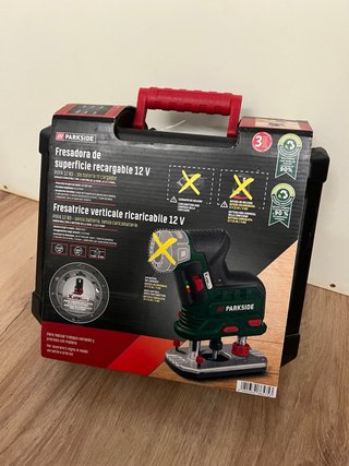 Parkside Fresadora 12V Recargable