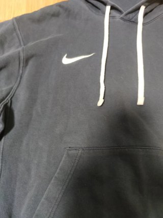 Sudadera Azul Marino Nike con Capucha