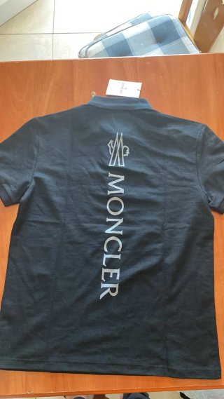 Polo Moncler Nero Taglia M