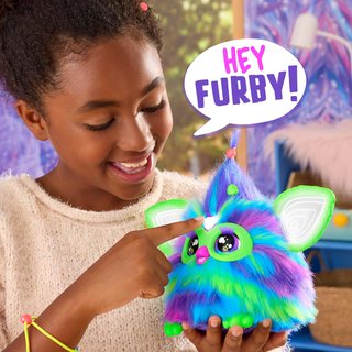 Furby peluche interactivo que brilla oscuridad