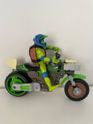 Leonardo Ninja Turtle Motociclista