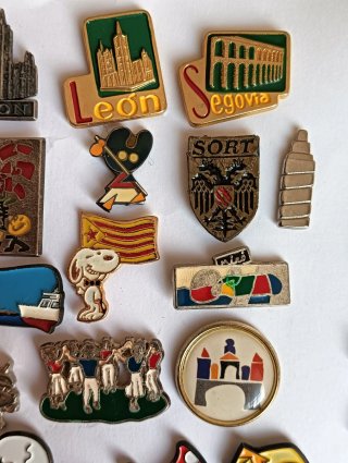 31 PINS ESPAÑA COMUNIDADES CULTURA HISTORIA ARTE I