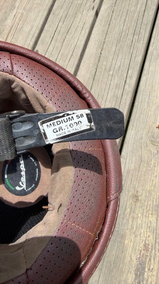 Casco Vespa Retro