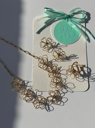 #NUEVO# Joyas Acero inoxidable con baño de oro