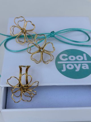 #NUEVO# Joyas Acero inoxidable con baño de oro