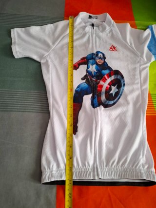 Maillot y culot bici niño Avengers