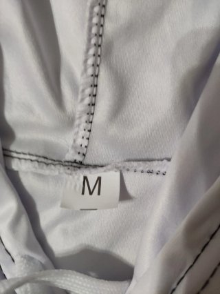 Sudadera Blanca Estatua Libertad M nueva