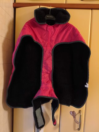 Cappotto Masta per Cane Rosa/Borgogna