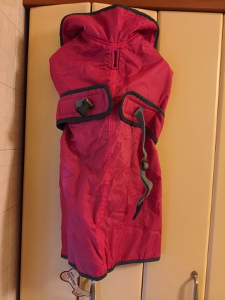 Cappotto Masta per Cane Rosa/Borgogna