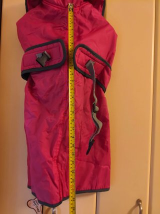 Cappotto Masta per Cane Rosa/Borgogna