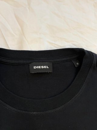 Camiseta Diesel Logo Fuego Talla S