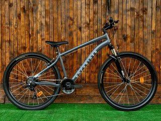 Bicicleta Montaña Rockrider Gris