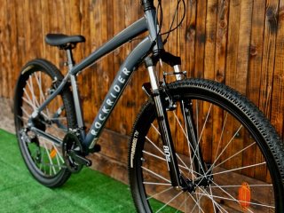 Bicicleta Montaña Rockrider Gris