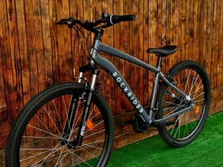 Bicicleta Montaña Rockrider Gris