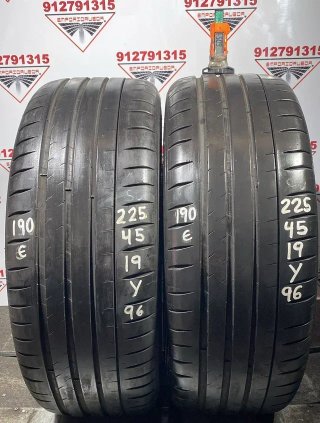 225 45 19 Y MICHELIN RUEDA AL 90% VIDA UTIL