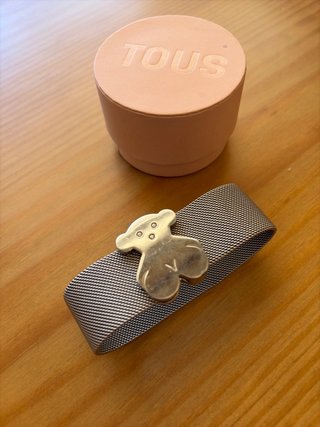 Pulsera Tous Acero XXL Oso