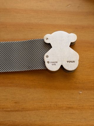 Pulsera Tous Acero XXL Oso
