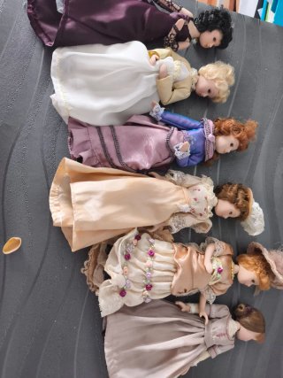 Muñecas de porcelana vintage