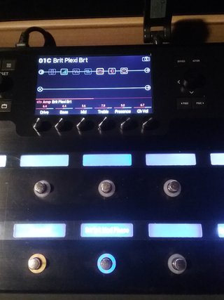 Pedalera Helix Flor Guitarra Eléctrica